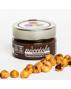 Crema Nòcciola Fondente 100 gr.