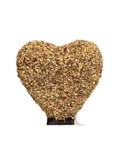 Cuore Ricoperto Nocciole 200 gr.