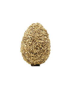Uovo di Pasqua 4 strati (gianduia, fondente, gianduia, granella di nocciole) 200 gr.