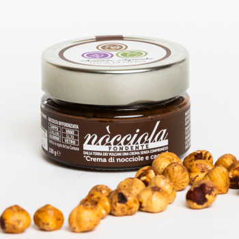 Crema Nòcciola Fondente 100 gr.