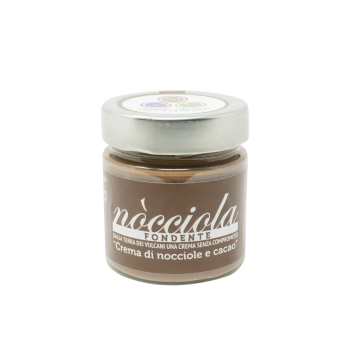 Crema Nòcciola Fondente 210 gr.